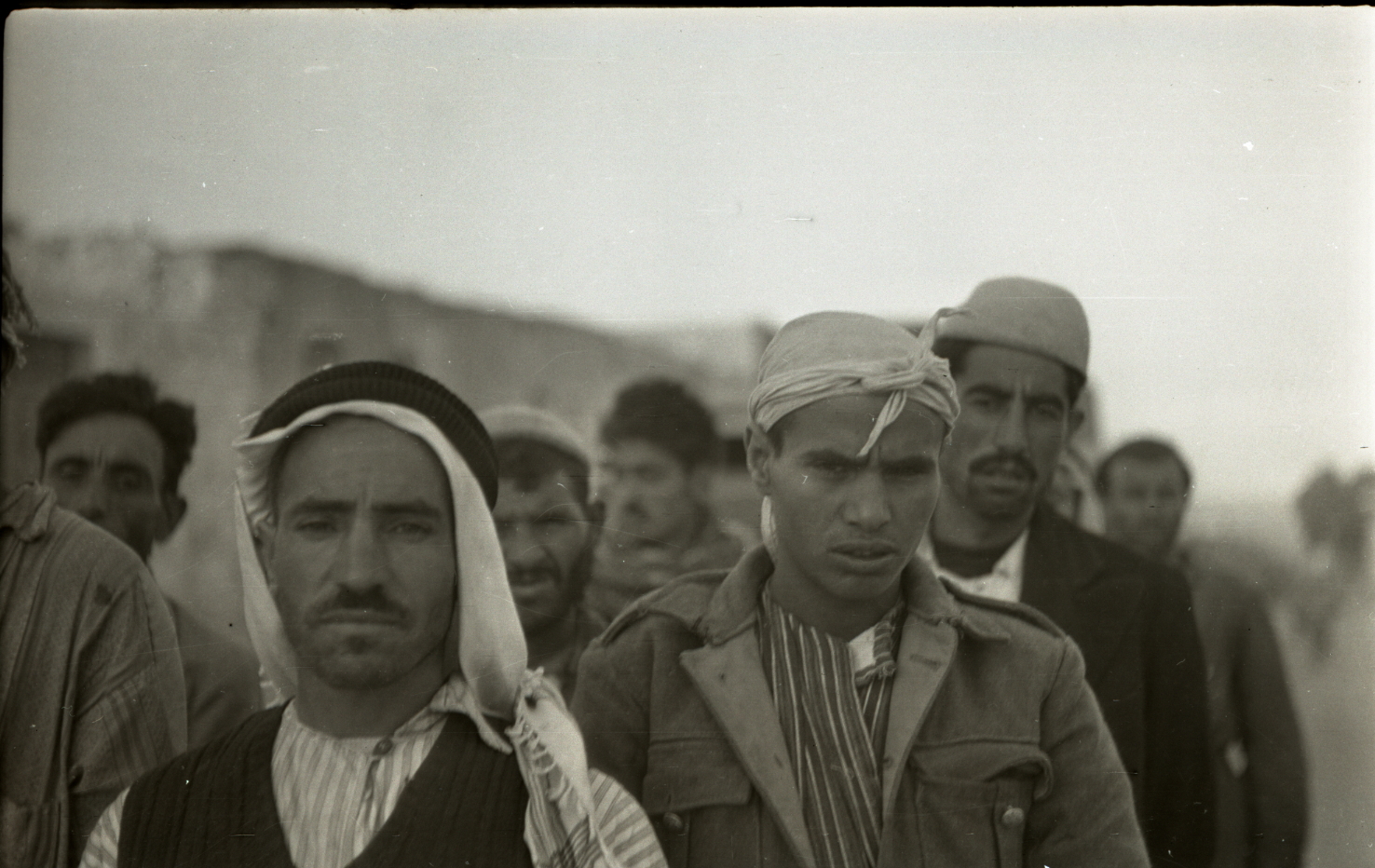 Kriegsgefangene des israelischen Unabhängigkeitskriegs von 1948-1949, Beerscheba. Foto: Wikicommons