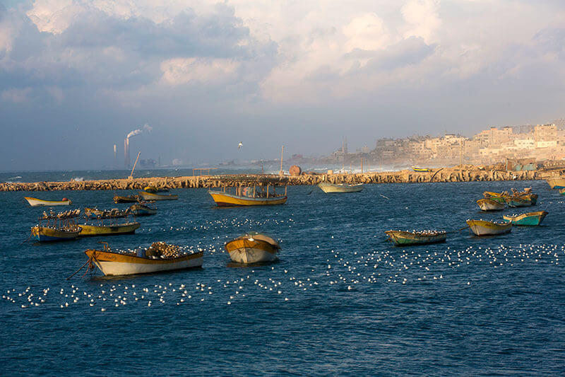 Hafen von Gaza, Februar 2015 (Foto: Activestills)