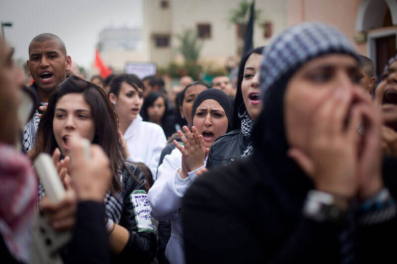 Demonstration zum „Tag des Bodens“ in Jaffa, 2. April 2011 (Foto: Activestills)